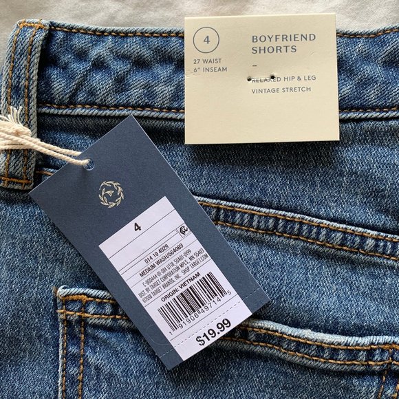 Universal Thread Boyfriend Stretch Denim Shorts - Picture 3 of 3